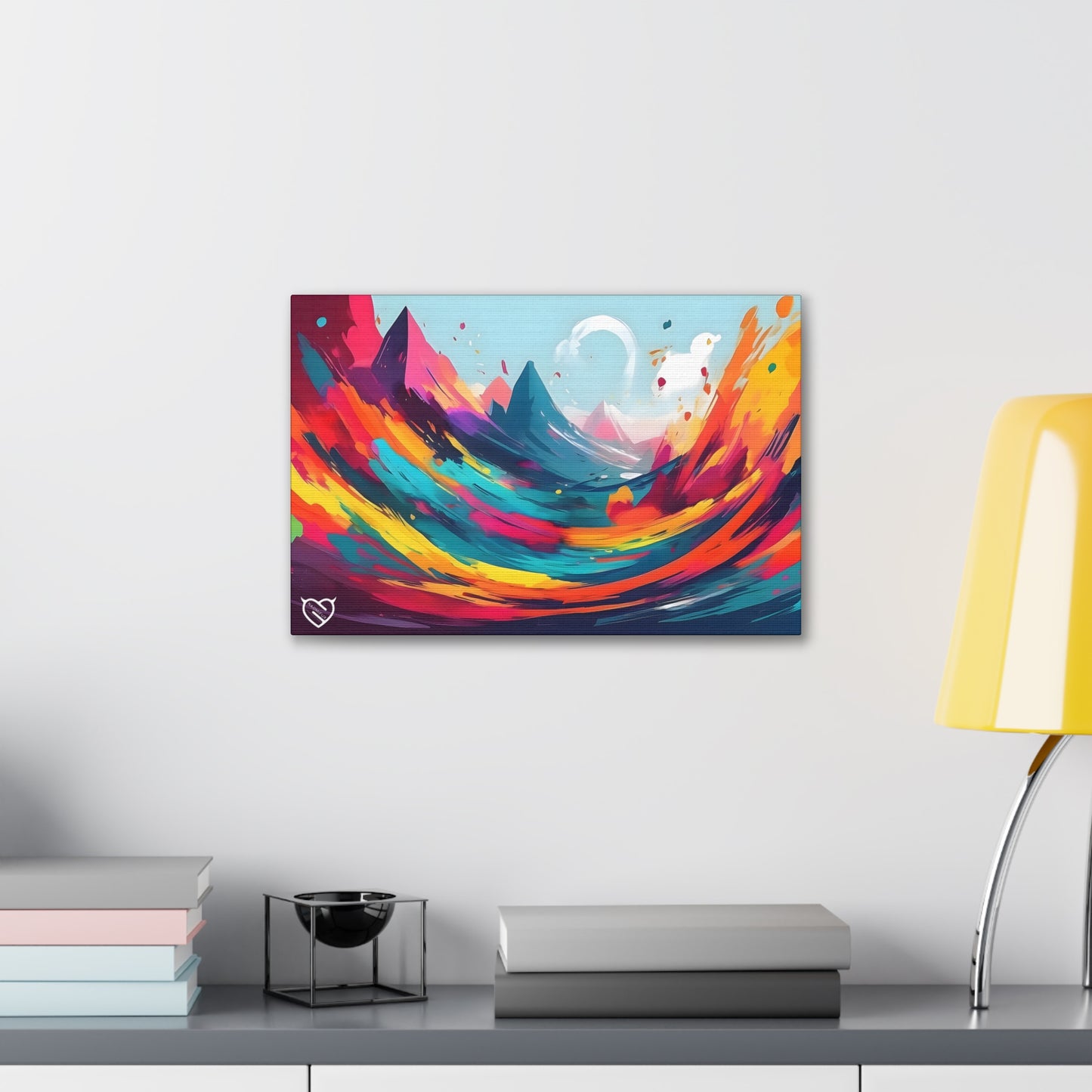 "Vibrant Dreamscape" Canvas Gallery, hang ready!