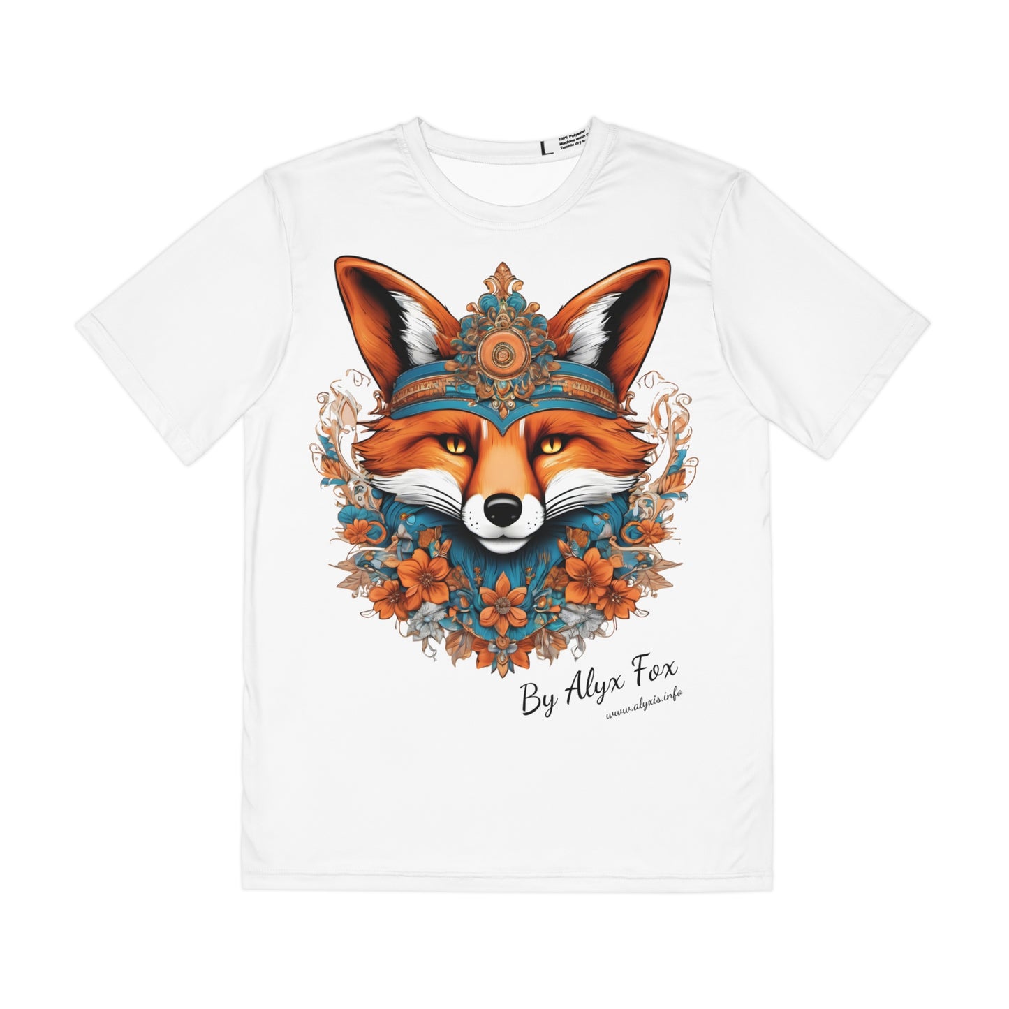 Men's Polyester Tee (Art by Alyx Fox)