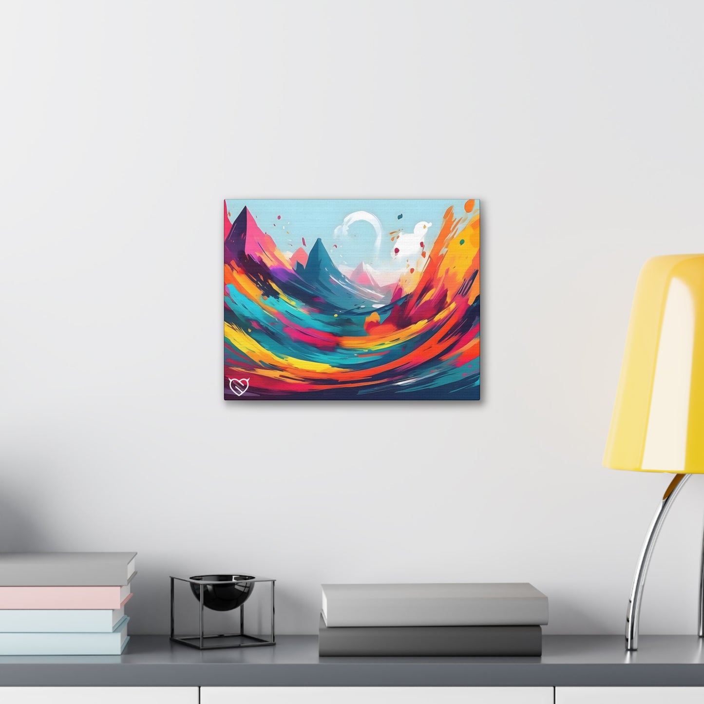 "Vibrant Dreamscape" Canvas Gallery, hang ready!