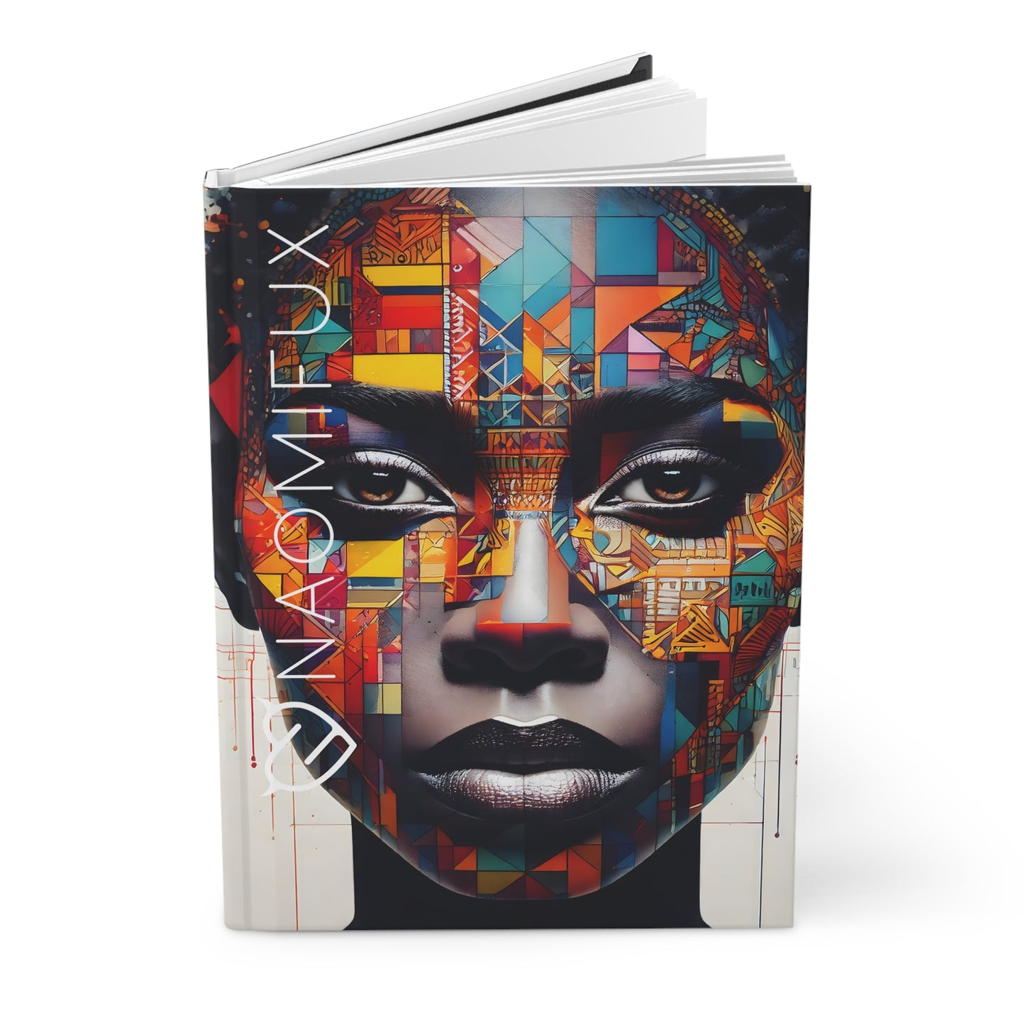 A Black Girl's Illustration, Hardcover Journal