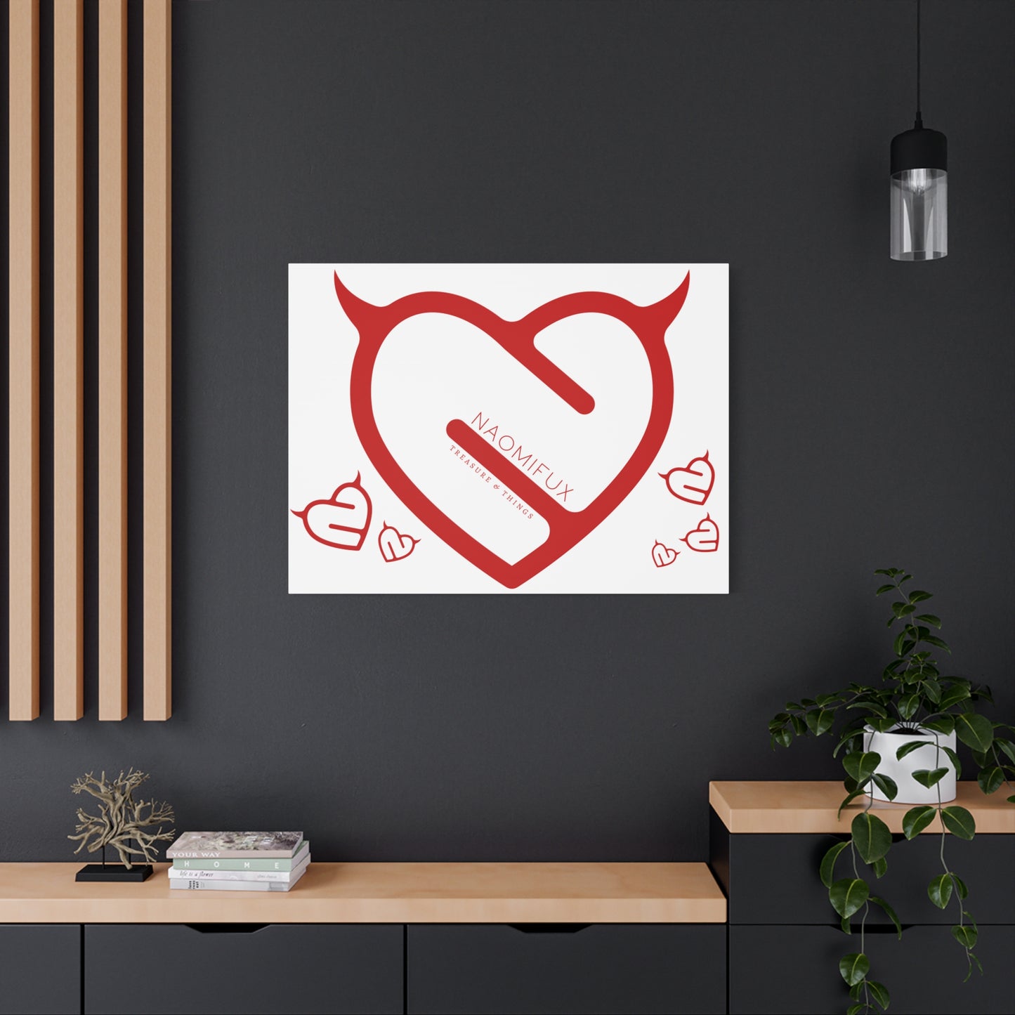 “Heart of Passion” Canvas Art