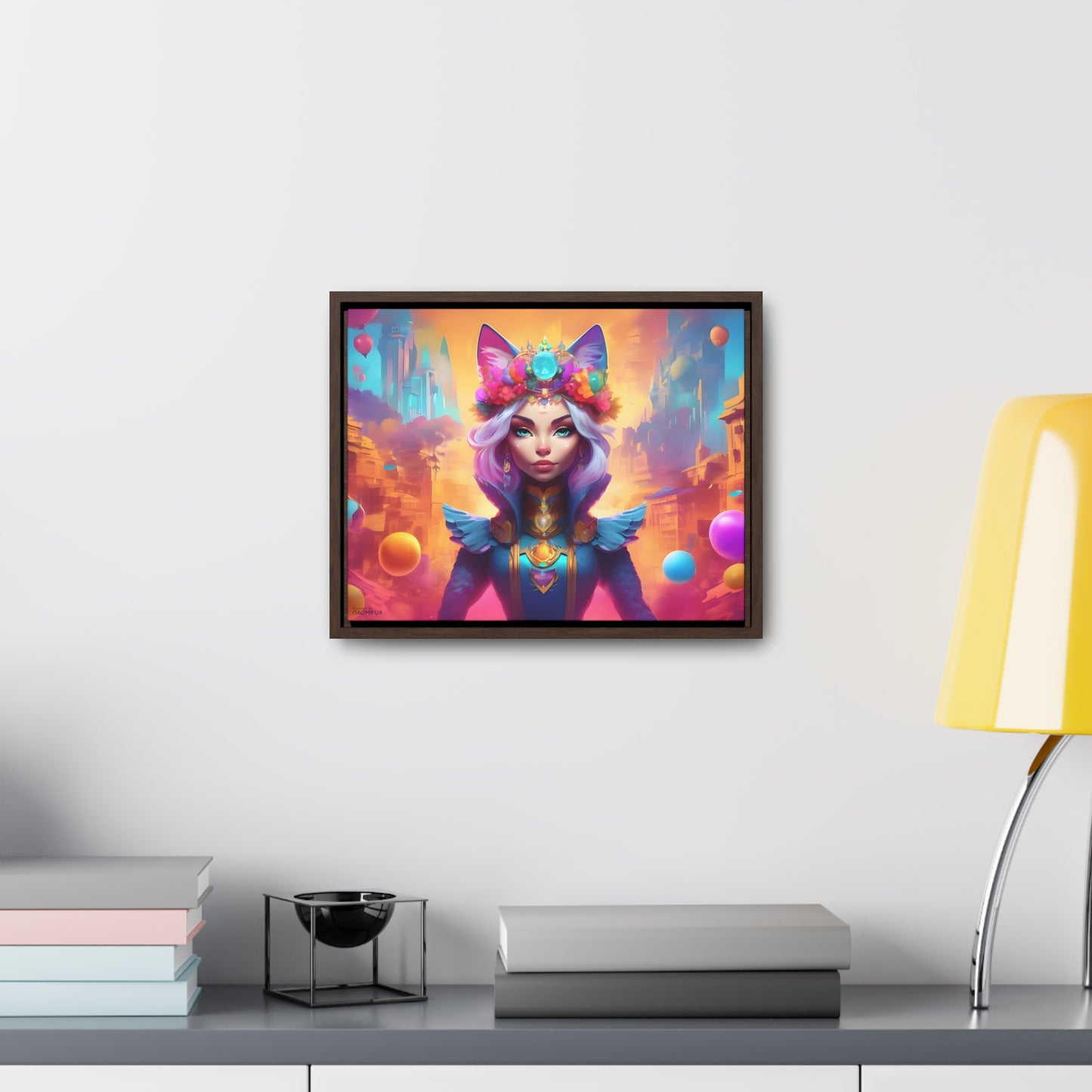 "Majestic Feline" Canvas Art