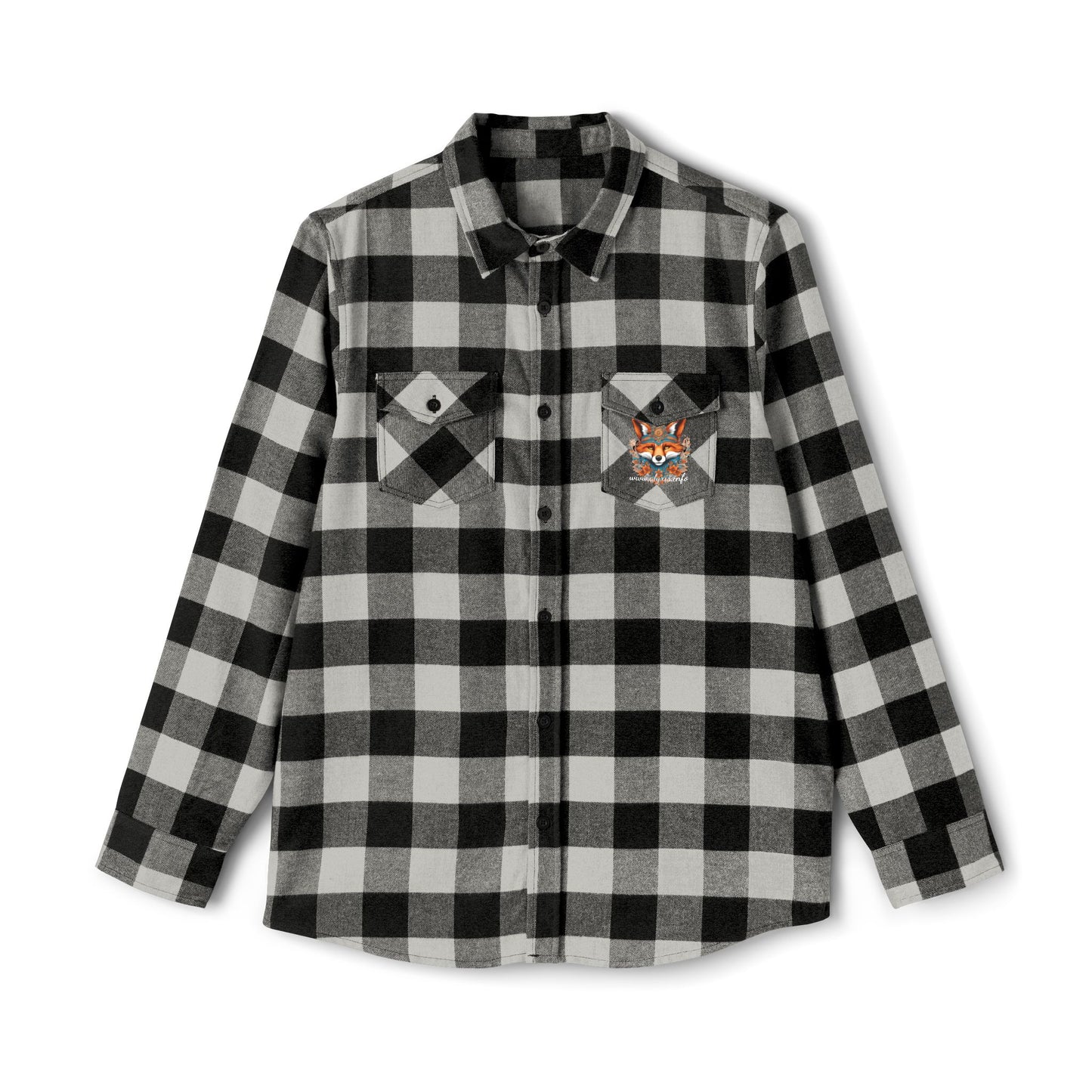 Fox Unisex Flannel Shirt