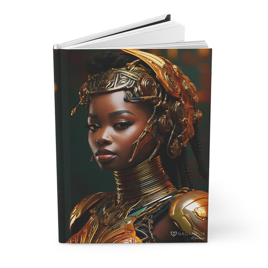 Matte Hardcover Journal, A Black Girl's Ambition, Notebook, Diary,