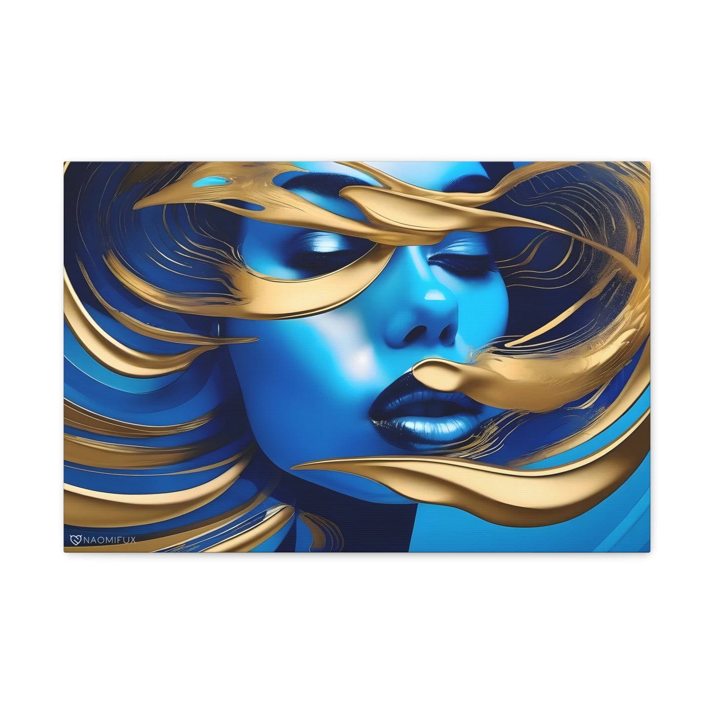 "Golden Goddess" Canvas Art!  Hang Ready!