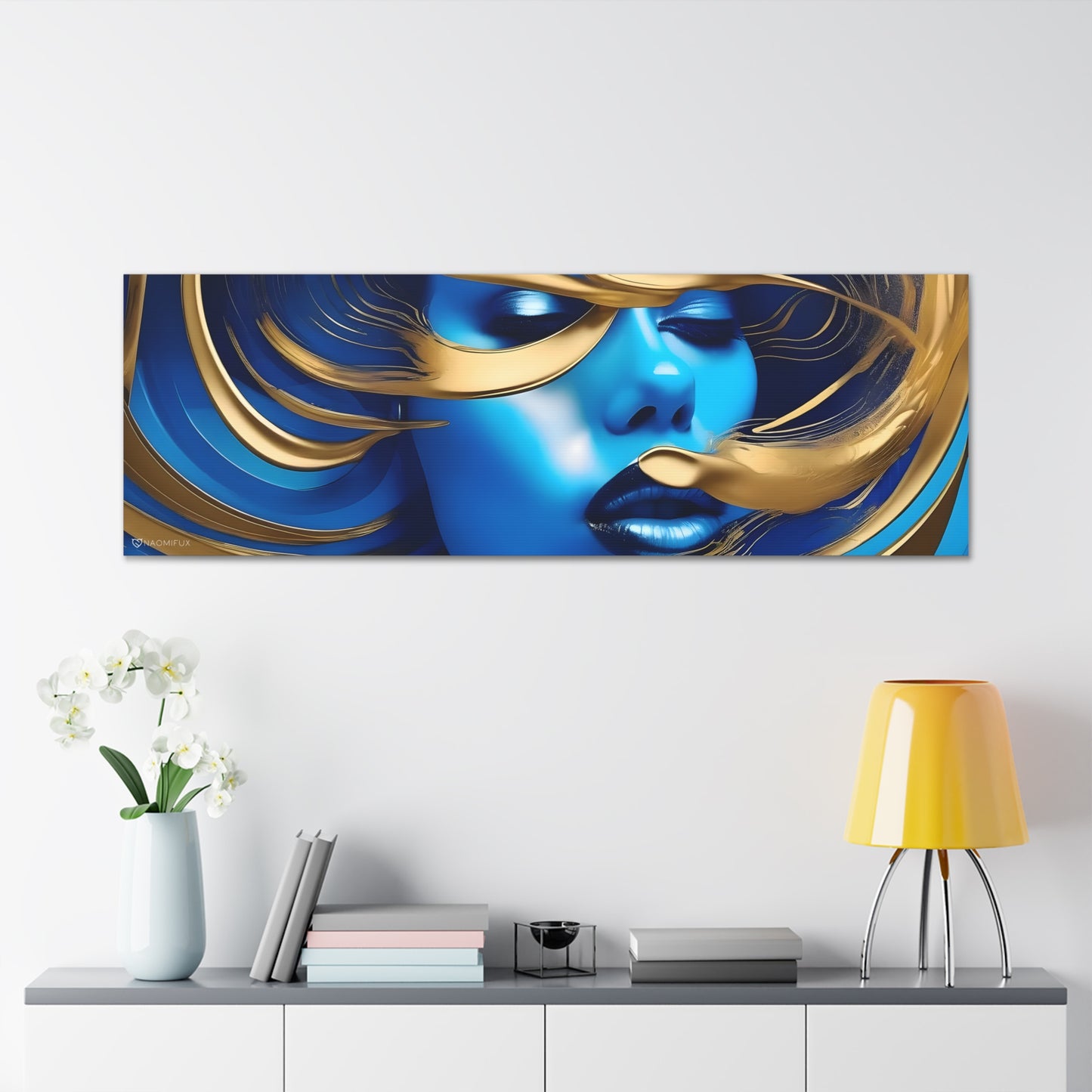 "Golden Goddess" Canvas Art!  Hang Ready!