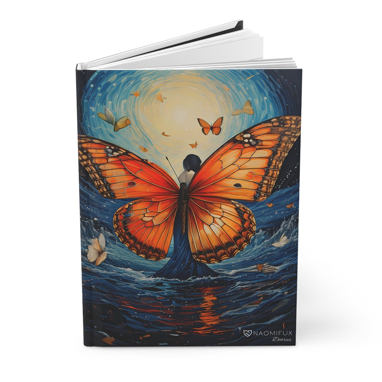 Me and my Butterflies! Journal, Fantasy, Notebook, Matte Hardcover Diary,