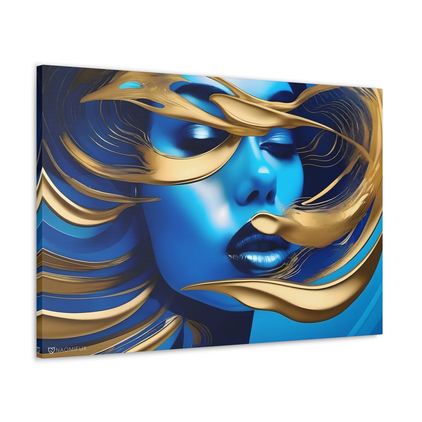 "Golden Goddess" Canvas Art!  Hang Ready!