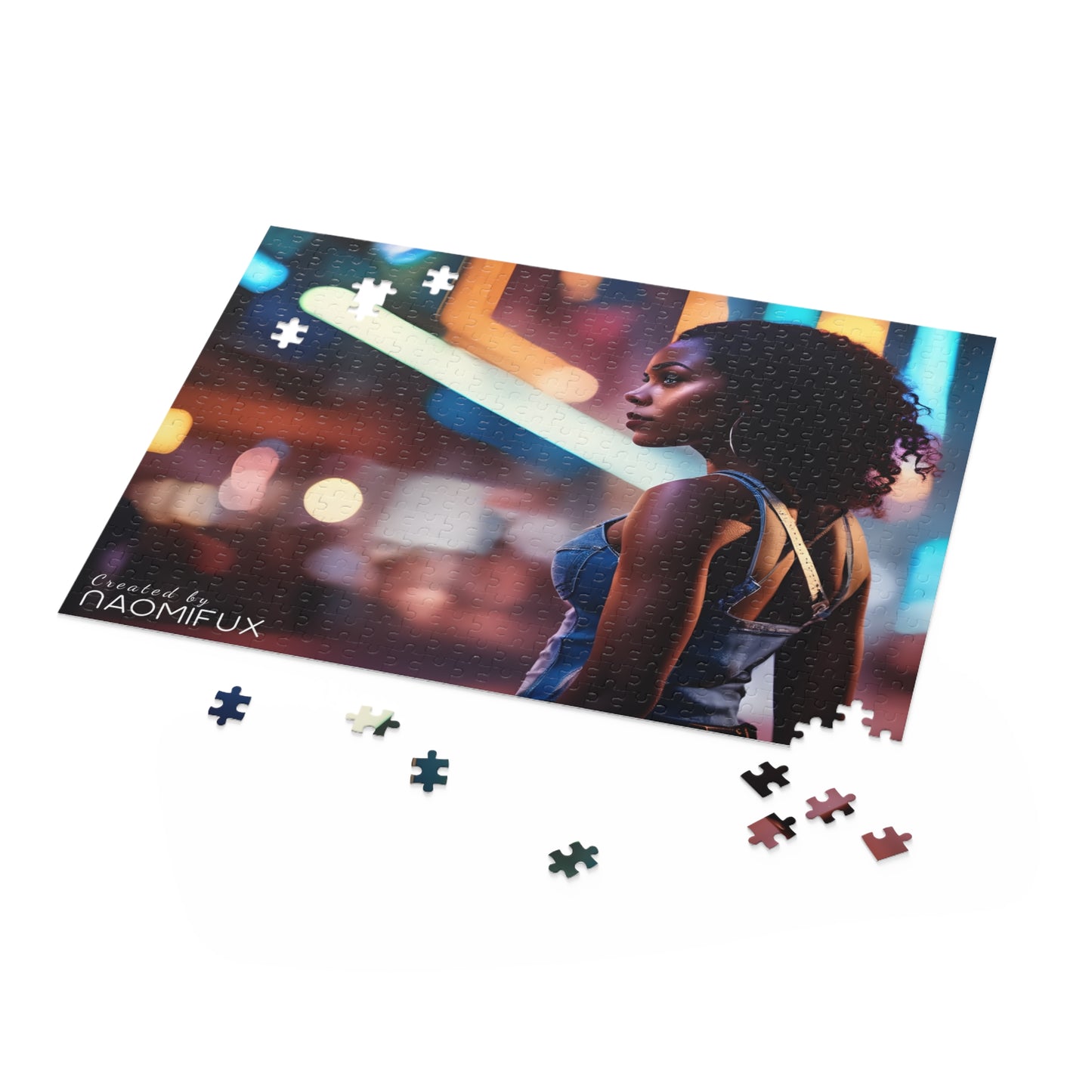 Night Life Glance Puzzle (120, 252, 500-Piece)