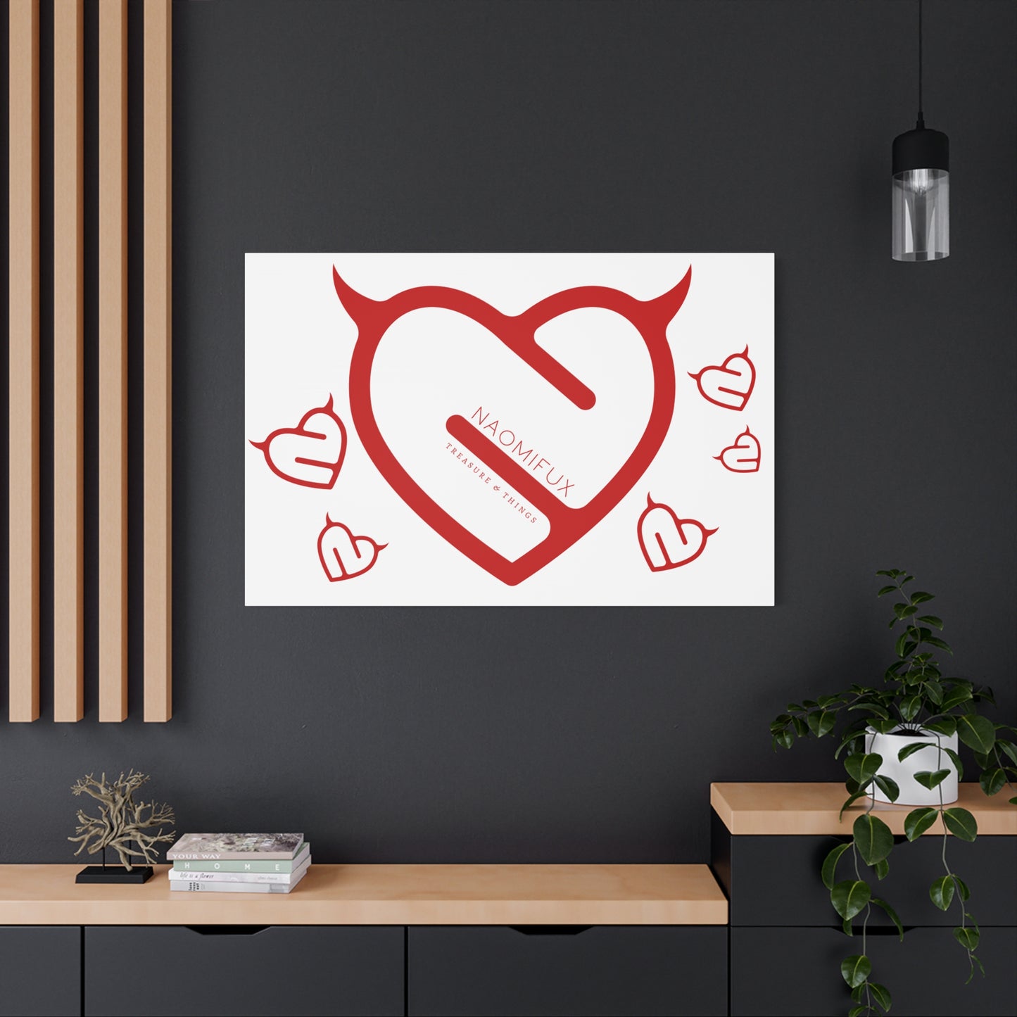 “Heart of Passion” Canvas Art