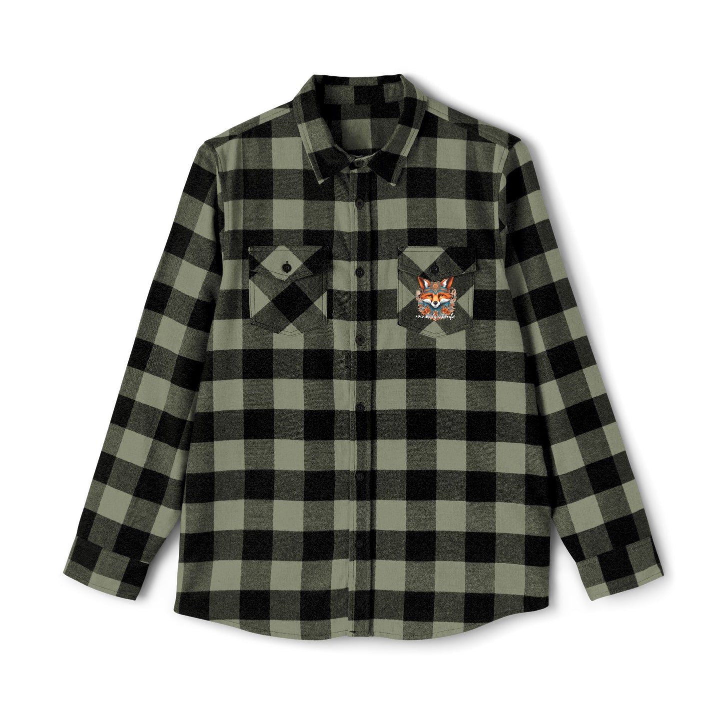 Fox Unisex Flannel Shirt