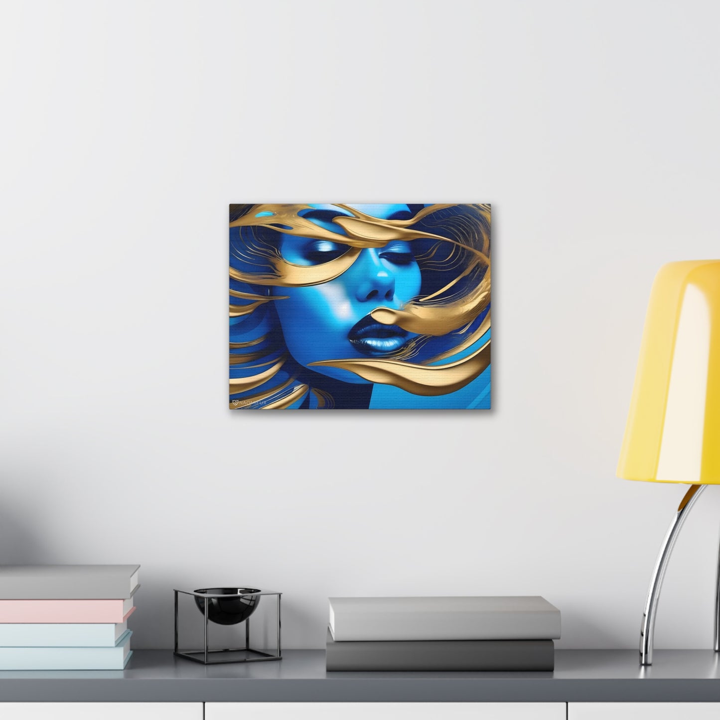 "Golden Goddess" Canvas Art!  Hang Ready!